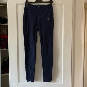 Women’s Tracksmith Allston tights in navy